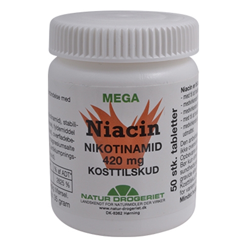 Image of Niacin Nikotinamid 420 mg 50 tab