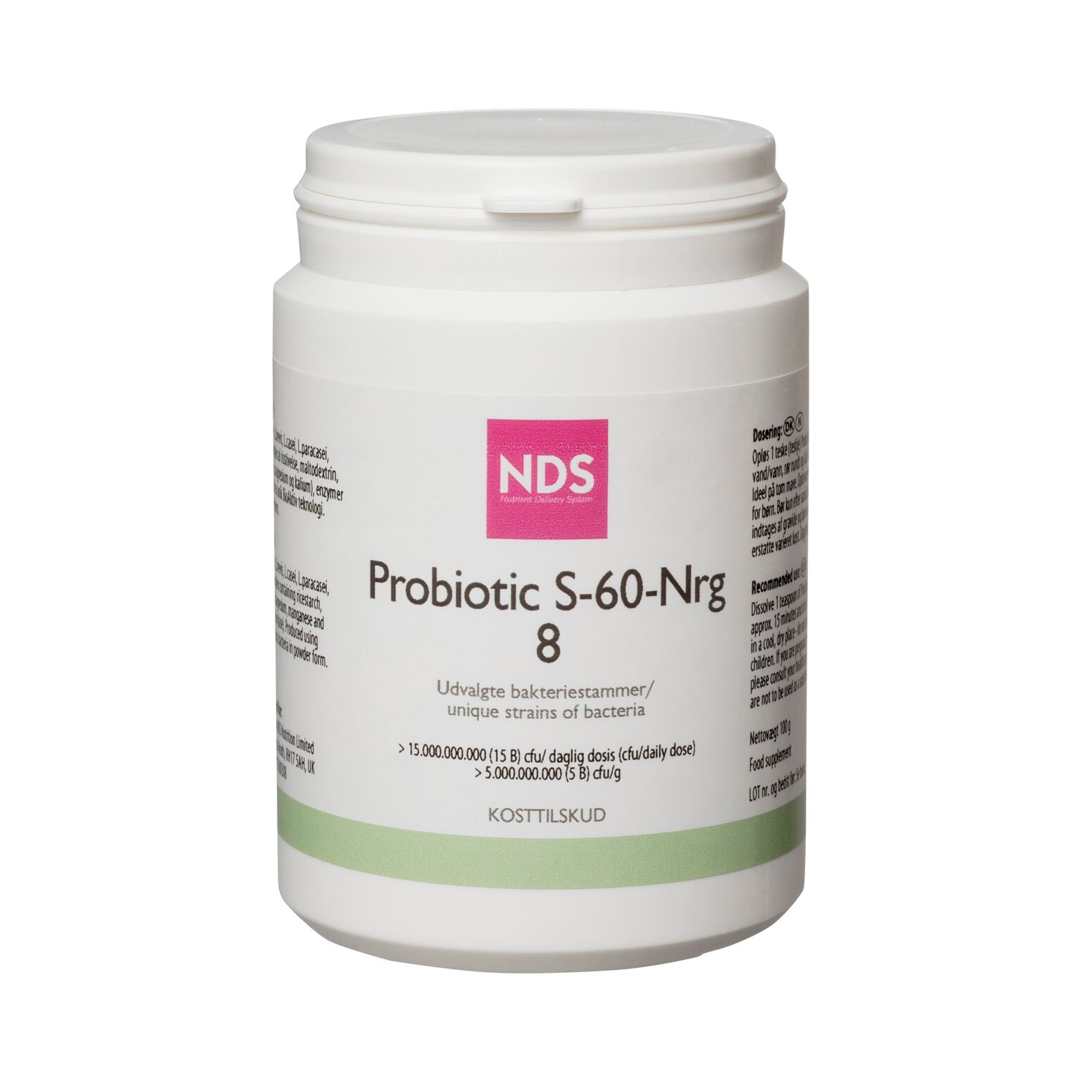 Image of NDS NDS Probiotic S-60-nrg 8 100 gr