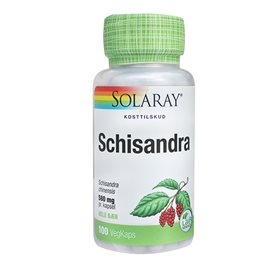 Image of Schizandra 580 MG 100 kap fra Solaray