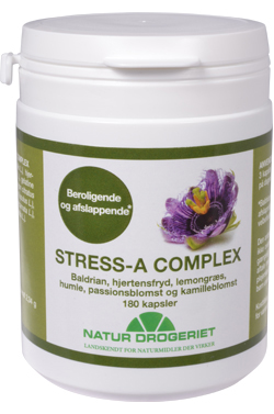 Image of Natur Drogeriet Stress-A Complex 400 mg (180 kapsler)