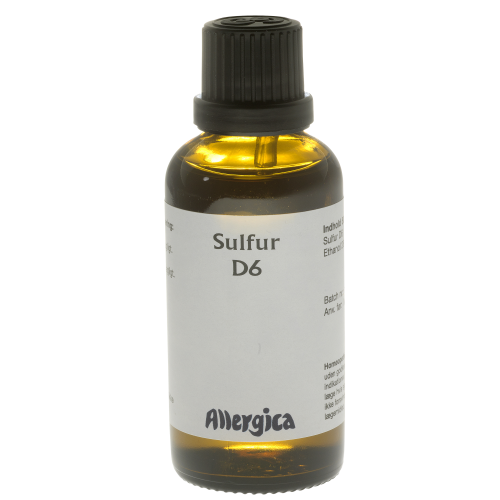 Image of Sulfur D6 50 ml fra Allergica