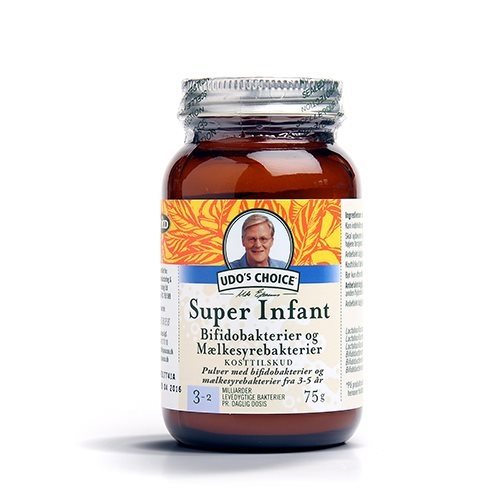 Image of Udo's choice super infant 3 til 5 år. 75 gr